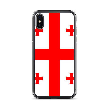 Coque de Télephone Drapeau de la Géorgie - Pixelforma