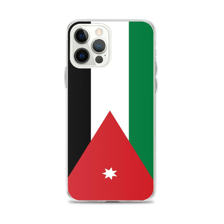 Coque de Télephone Drapeau de la Jordanie - Pixelforma