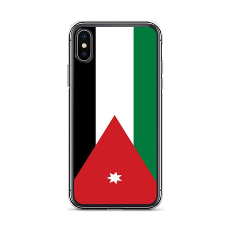 Coque de Télephone Drapeau de la Jordanie - Pixelforma