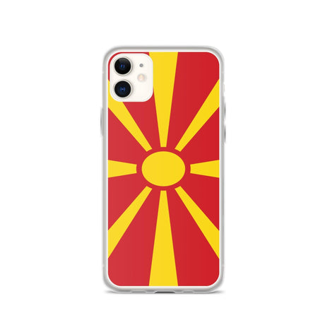 Coque de Télephone Drapeau de la Macédoine du Nord - Pixelforma