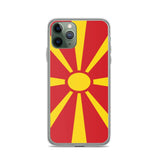 Coque de Télephone Drapeau de la Macédoine du Nord - Pixelforma