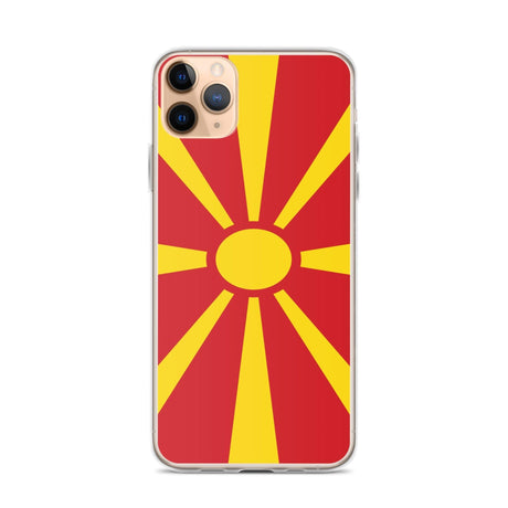 Coque de Télephone Drapeau de la Macédoine du Nord - Pixelforma