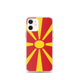 Coque de Télephone Drapeau de la Macédoine du Nord - Pixelforma