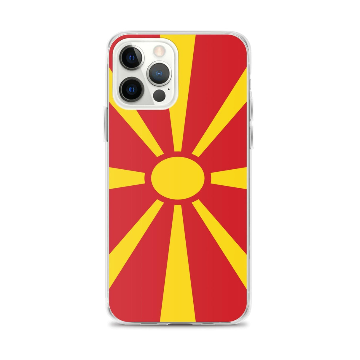 Coque de Télephone Drapeau de la Macédoine du Nord - Pixelforma