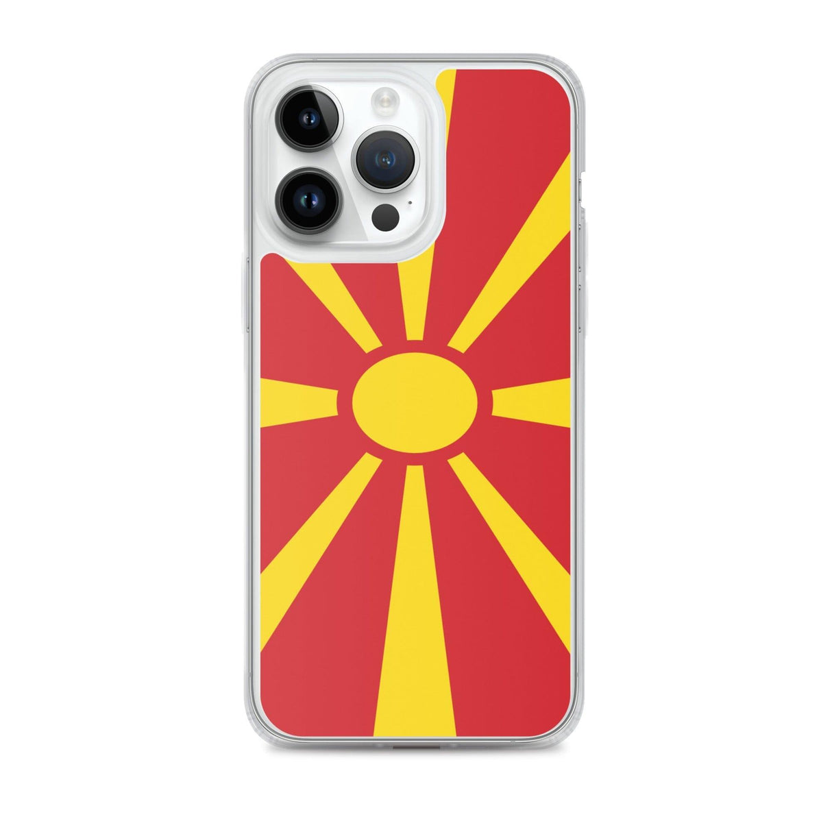 Coque de Télephone Drapeau de la Macédoine du Nord - Pixelforma