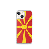 Coque de Télephone Drapeau de la Macédoine du Nord - Pixelforma