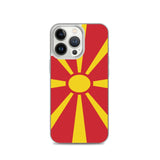 Coque de Télephone Drapeau de la Macédoine du Nord - Pixelforma