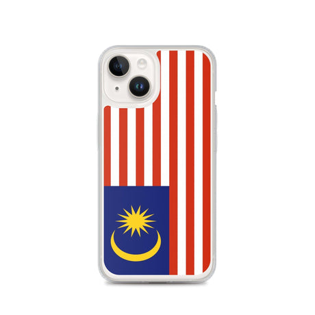 Coque de Télephone Drapeau de la Malaisie - Pixelforma