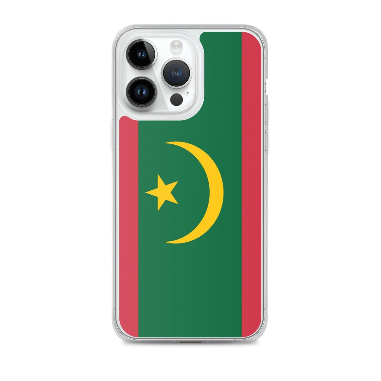 Coque de Télephone Drapeau de la Mauritanie - Pixelforma