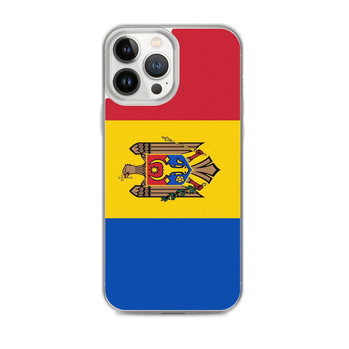 Coque de Télephone Drapeau de la Moldavie - Pixelforma