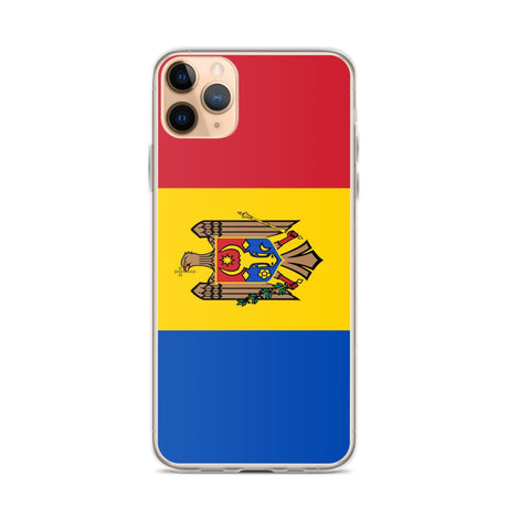 Coque de Télephone Drapeau de la Moldavie - Pixelforma