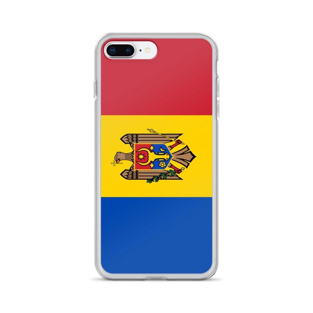 Coque de Télephone Drapeau de la Moldavie - Pixelforma