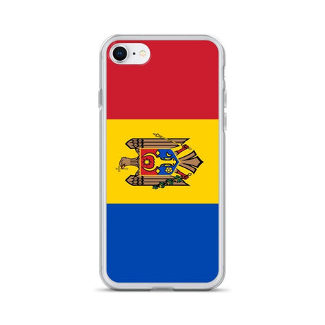 Coque de Télephone Drapeau de la Moldavie - Pixelforma