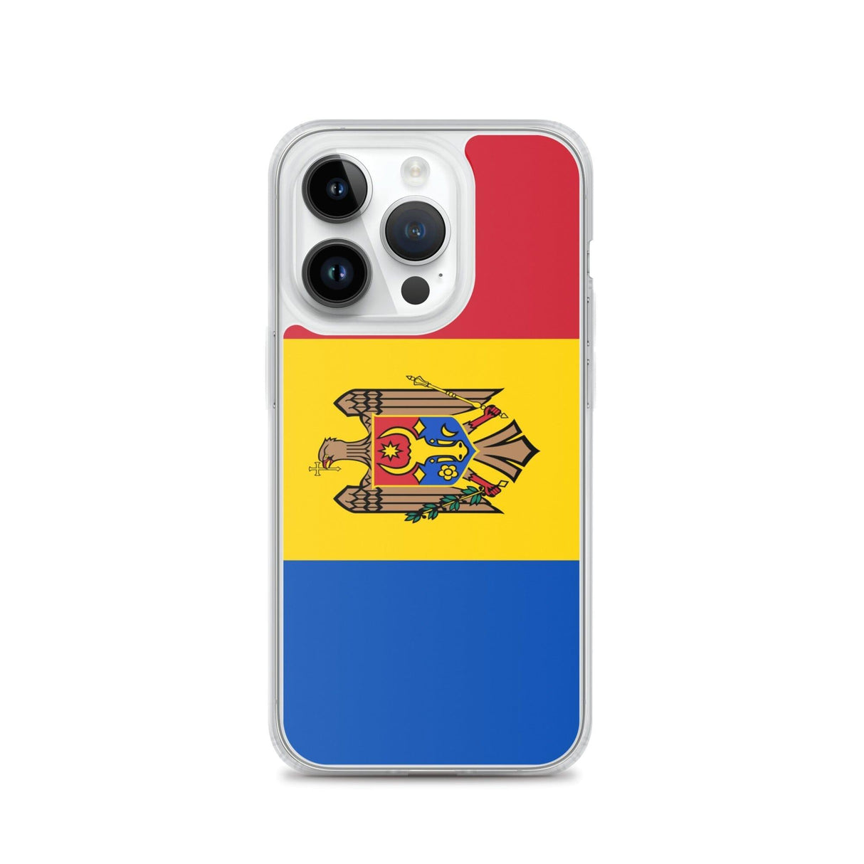 Coque de Télephone Drapeau de la Moldavie - Pixelforma