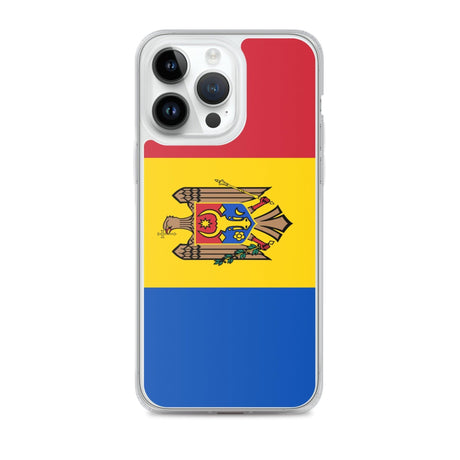 Coque de Télephone Drapeau de la Moldavie - Pixelforma