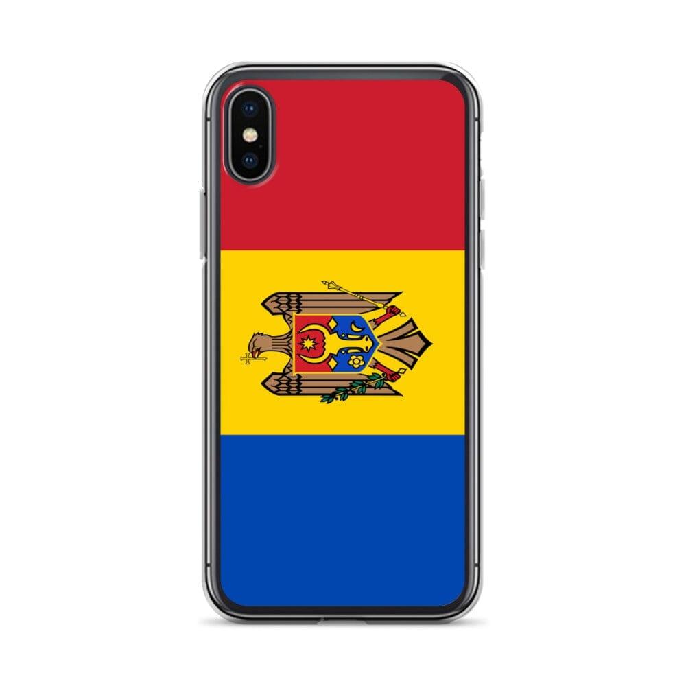 Coque de Télephone Drapeau de la Moldavie - Pixelforma