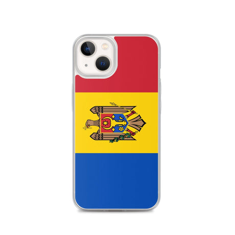 Coque de Télephone Drapeau de la Moldavie - Pixelforma