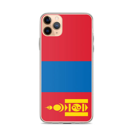 Coque de Télephone Drapeau de la Mongolie - Pixelforma