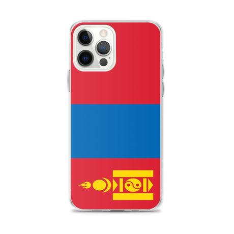 Coque de Télephone Drapeau de la Mongolie - Pixelforma