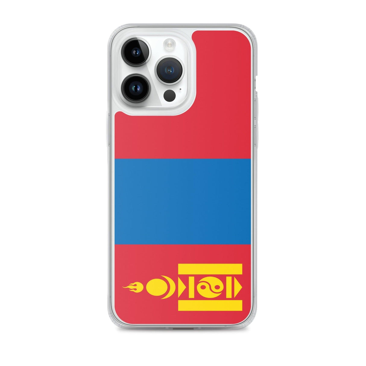 Coque de Télephone Drapeau de la Mongolie - Pixelforma