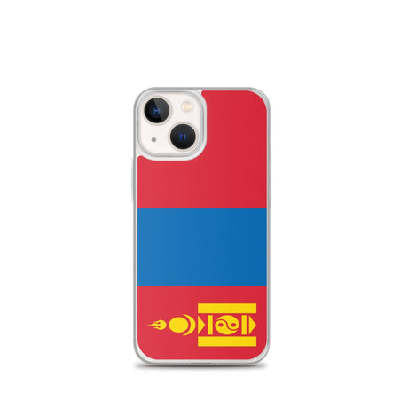 Coque de Télephone Drapeau de la Mongolie - Pixelforma