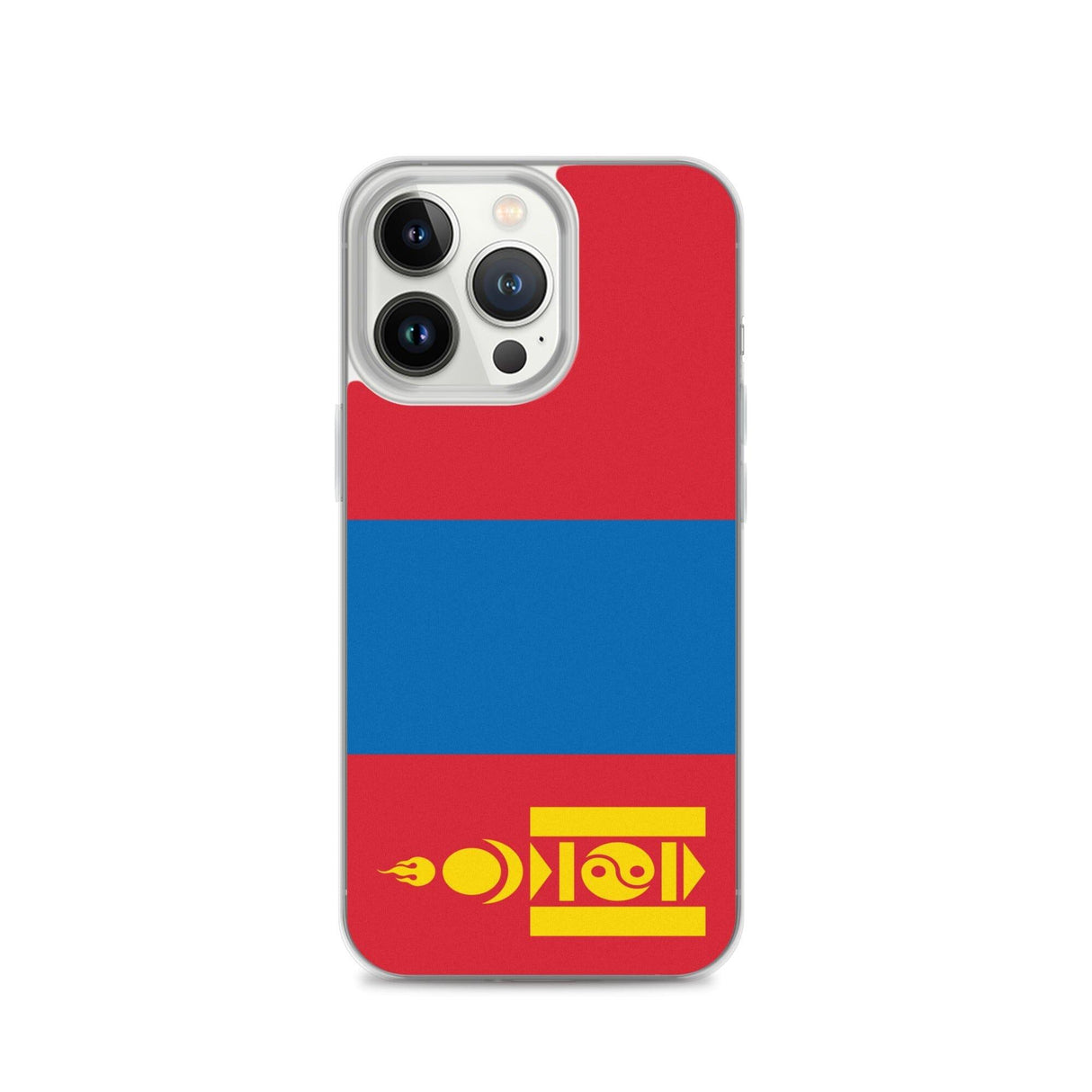 Coque de Télephone Drapeau de la Mongolie - Pixelforma