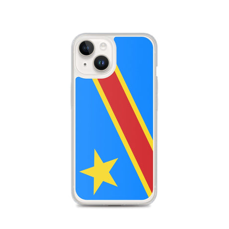 Coque de Télephone Drapeau de la république démocratique du Congo - Pixelforma