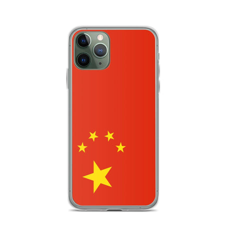 Coque de Télephone Drapeau de la république populaire de Chine - Pixelforma