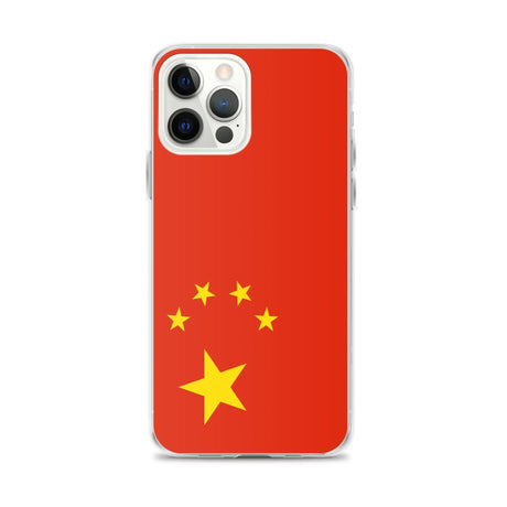 Coque de Télephone Drapeau de la république populaire de Chine - Pixelforma