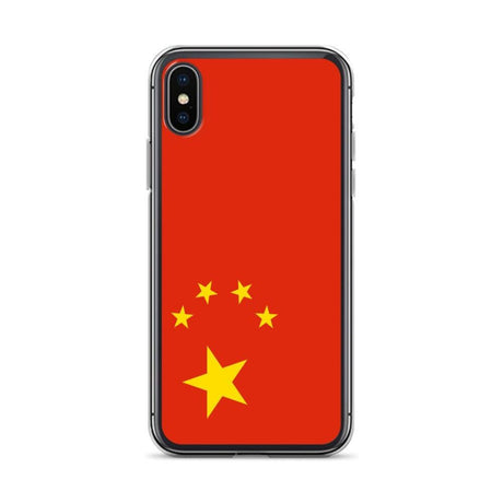 Coque de Télephone Drapeau de la république populaire de Chine - Pixelforma