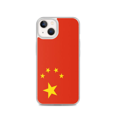 Coque de Télephone Drapeau de la république populaire de Chine - Pixelforma