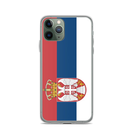 Coque de Télephone Drapeau de la Serbie - Pixelforma