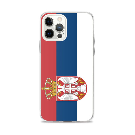 Coque de Télephone Drapeau de la Serbie - Pixelforma