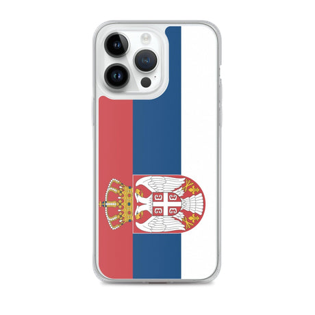 Coque de Télephone Drapeau de la Serbie - Pixelforma