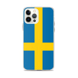 Coque de Télephone Drapeau de la Suède - Pixelforma