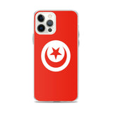 Coque de Télephone Drapeau de la Tunisie - Pixelforma