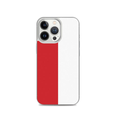 Coque de Télephone Drapeau de Monaco - Pixelforma