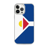 Coque de Télephone Drapeau de Saint-Martin (Antilles françaises) - Pixelforma