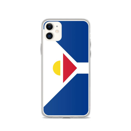 Coque de Télephone Drapeau de Saint-Martin (Antilles françaises) - Pixelforma