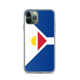 Coque de Télephone Drapeau de Saint-Martin (Antilles françaises) - Pixelforma