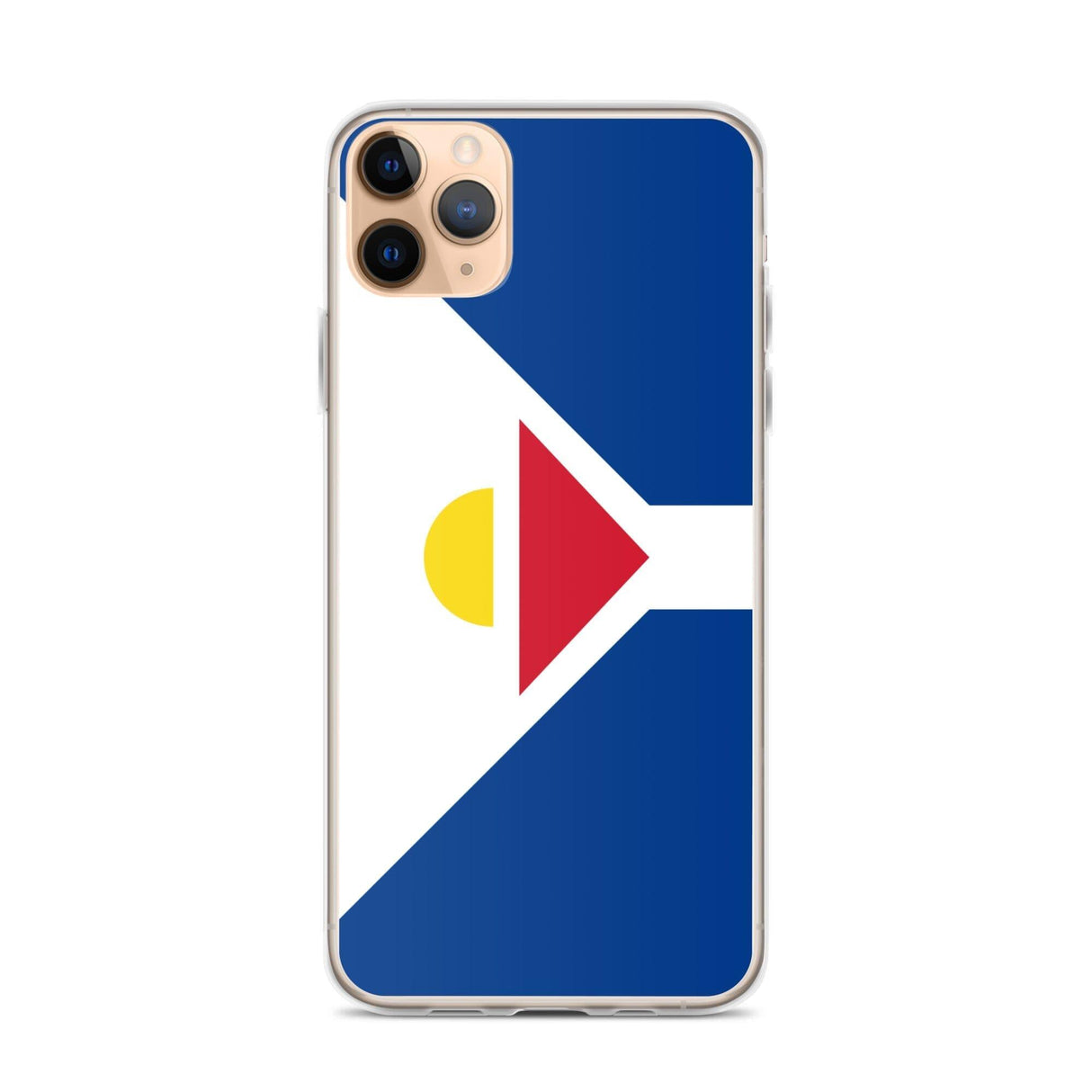 Coque de Télephone Drapeau de Saint-Martin (Antilles françaises) - Pixelforma