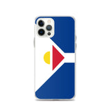 Coque de Télephone Drapeau de Saint-Martin (Antilles françaises) - Pixelforma