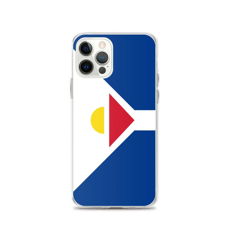 Coque de Télephone Drapeau de Saint-Martin (Antilles françaises) - Pixelforma