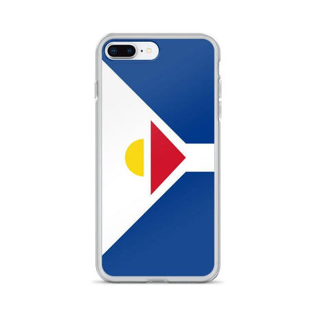 Coque de Télephone Drapeau de Saint-Martin (Antilles françaises) - Pixelforma