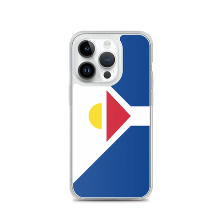 Coque de Télephone Drapeau de Saint-Martin (Antilles françaises) - Pixelforma