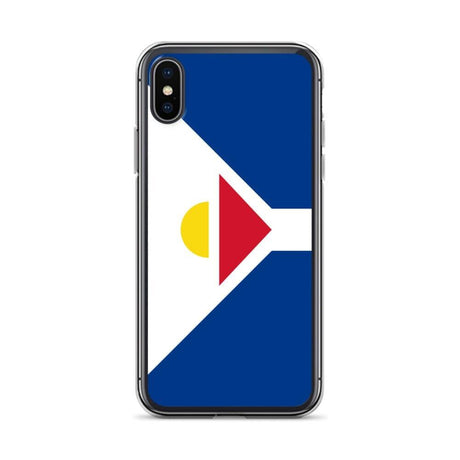 Coque de Télephone Drapeau de Saint-Martin (Antilles françaises) - Pixelforma