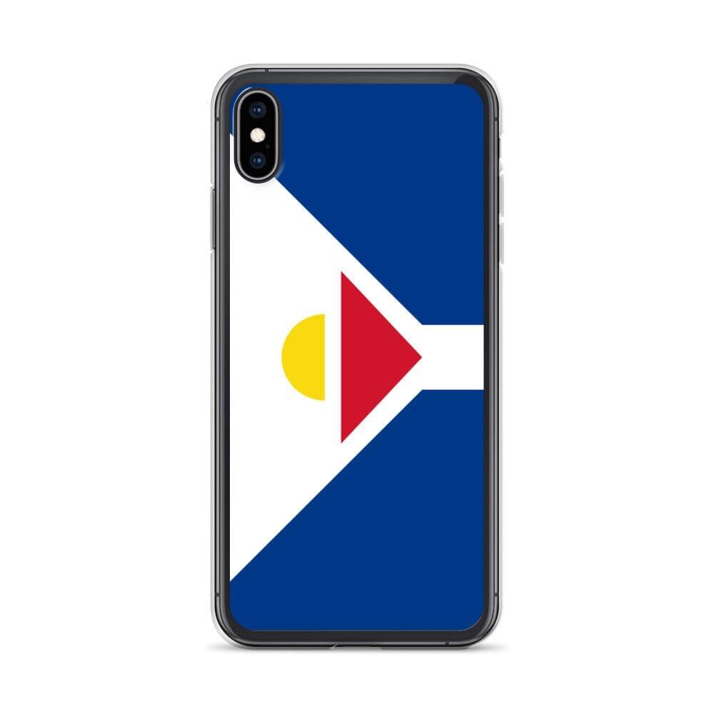 Coque de Télephone Drapeau de Saint-Martin (Antilles françaises) - Pixelforma