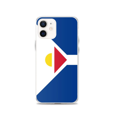 Coque de Télephone Drapeau de Saint-Martin (Antilles françaises) - Pixelforma