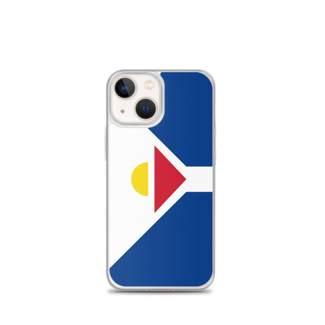 Coque de Télephone Drapeau de Saint-Martin (Antilles françaises) - Pixelforma