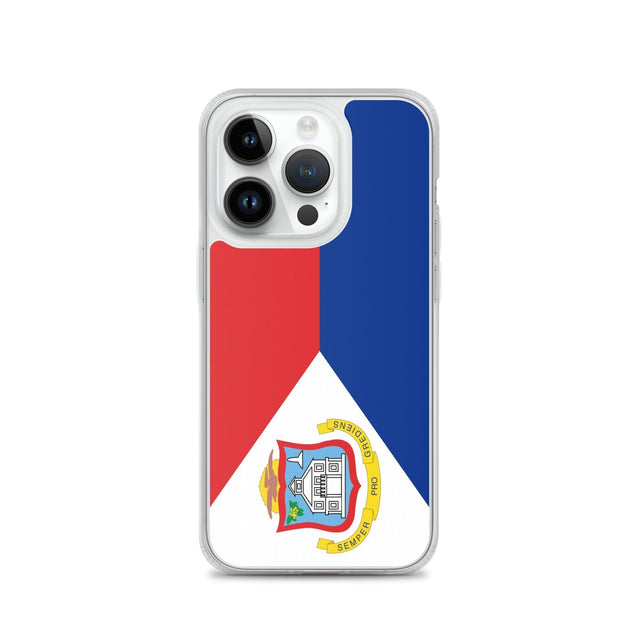 Coque de Télephone Drapeau de Saint-Martin - Pixelforma